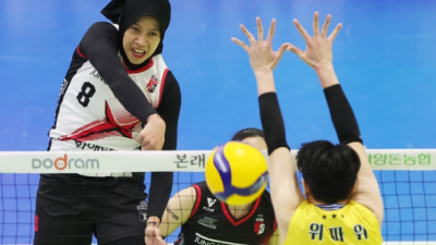 [ 스포츠중계 365티비 ] 정관장 메강의 메가 스파이크 38점 퍼부으며 12연승 쾌속 질주