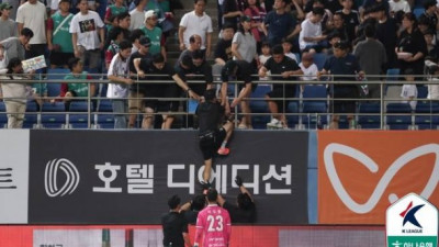 응급 상황 발생으로 9분간 중단된 경기, 관중의 기절과 의료진의 신속한 대처로 무사히 귀가한 환자